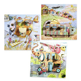 Little doors colouring sheets - Malo’s trip