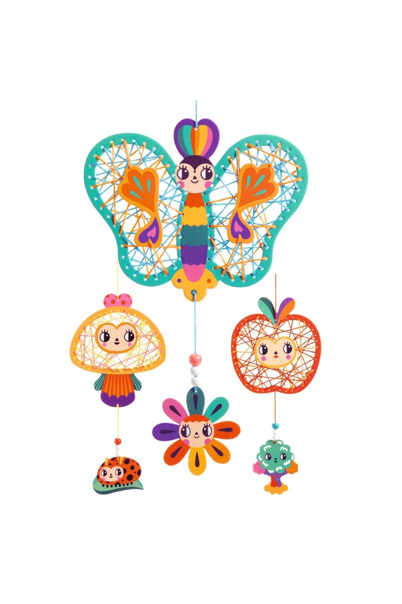 De tuin - Artistic String Art van Djeco | Kids Conceptstore Le Fanfare