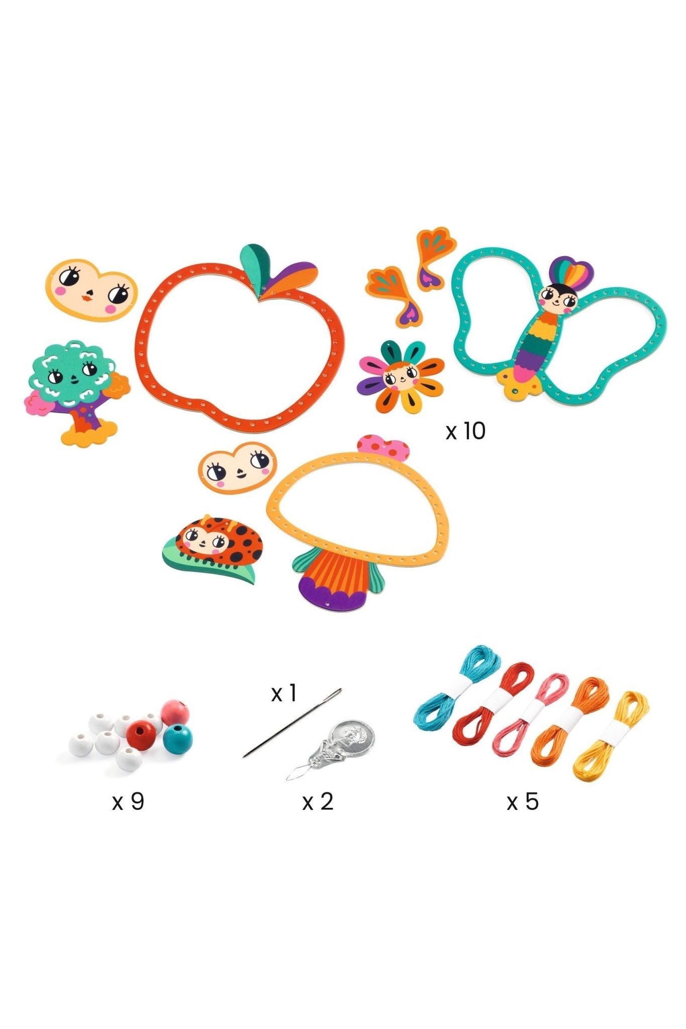 De tuin - Artistic String Art van Djeco | Kids Conceptstore Le Fanfare