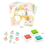 De visitie - Stempelset van Djeco | Kids Conceptstore Le Fanfare