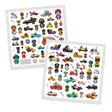 De wereld van CRAZY MOTORS - Stickers van Djeco | Kids Conceptstore Le Fanfare