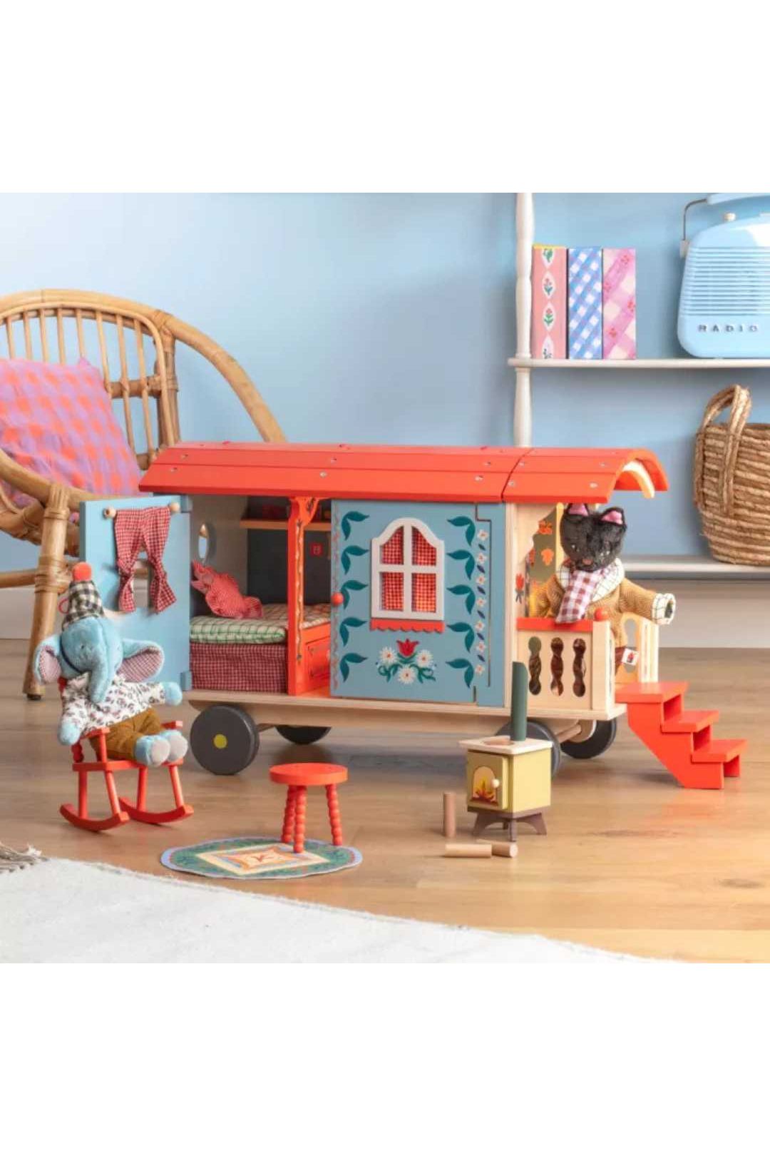 De woonwagen - Les Minouchkas van Moulin Roty | Kids Conceptstore Le Fanfare