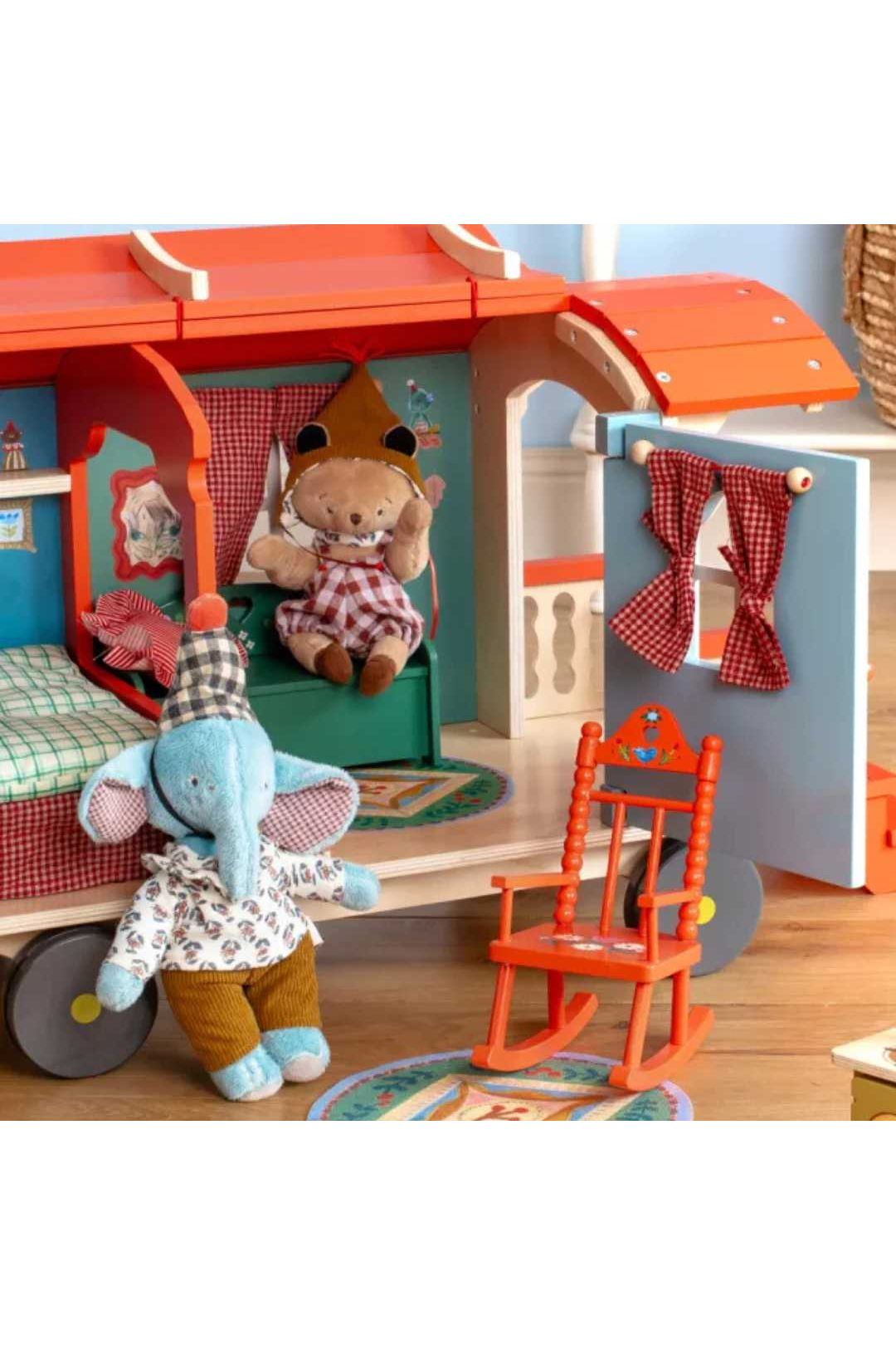 De woonwagen - Les Minouchkas van Moulin Roty | Kids Conceptstore Le Fanfare