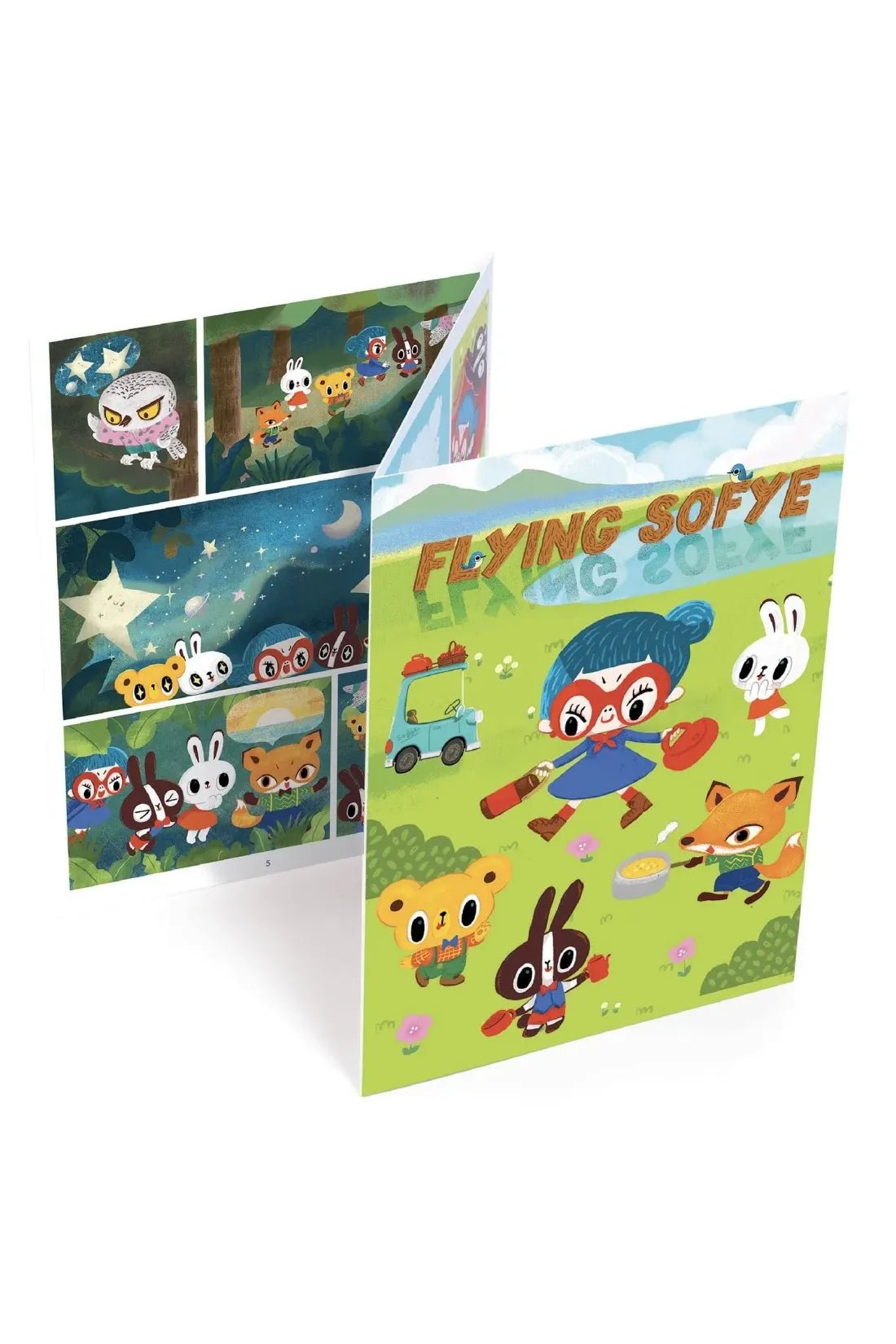 Decalcomanie. Flying Sofye van Djeco | Kids Conceptstore Le Fanfare