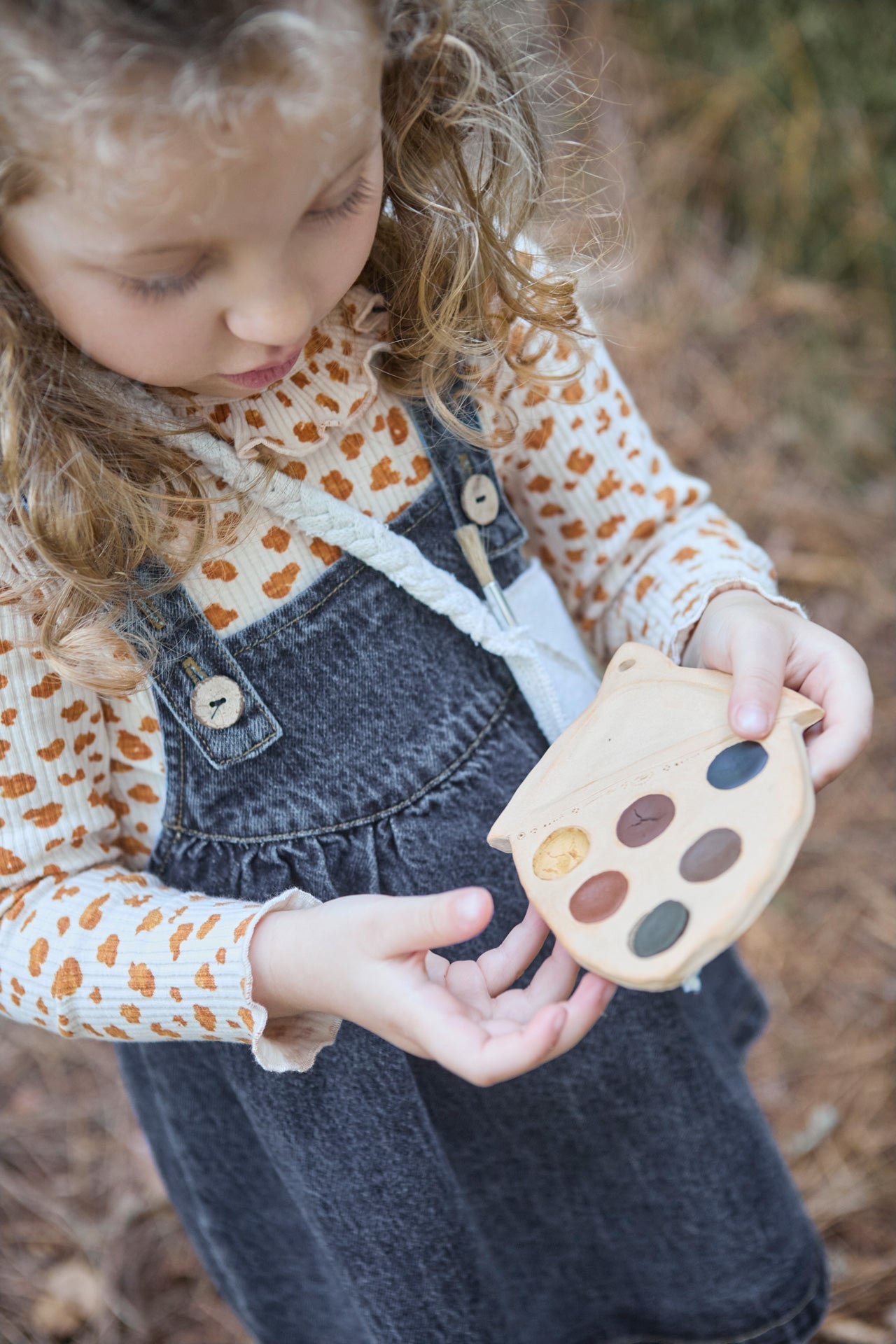 Denim dress - Grafite van Play Up | Kids Conceptstore Le Fanfare