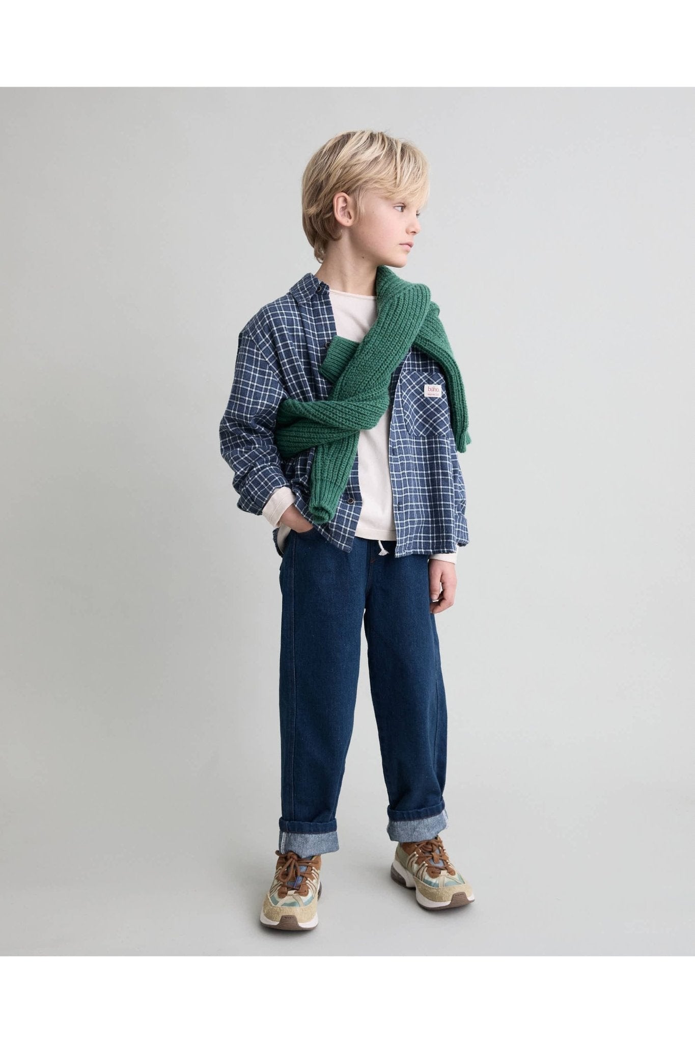 Denim pants - Denim van Búho | Kids Conceptstore Le Fanfare