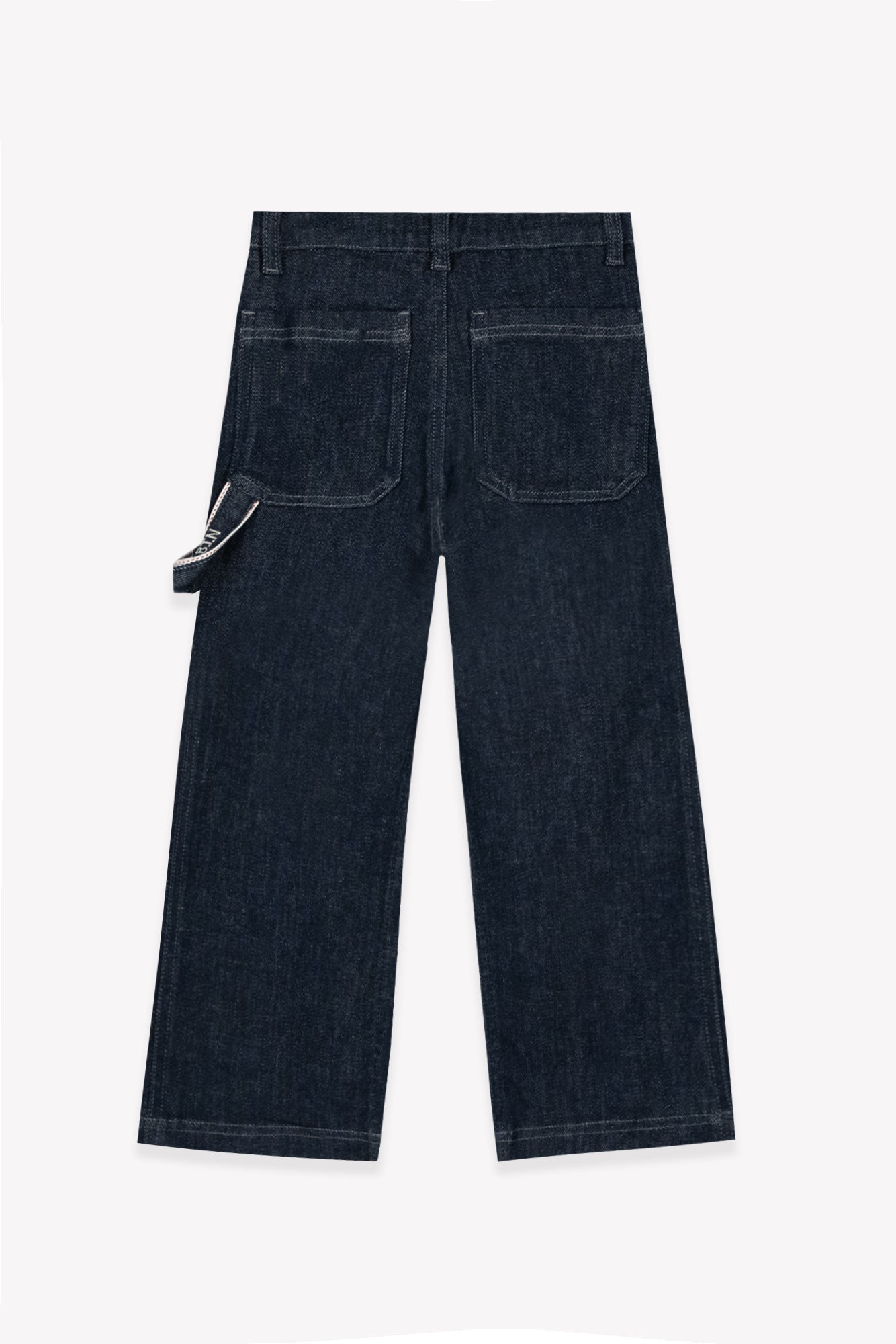 Denim poltron - Denim coeur van BONTON | Kids Conceptstore Le Fanfare