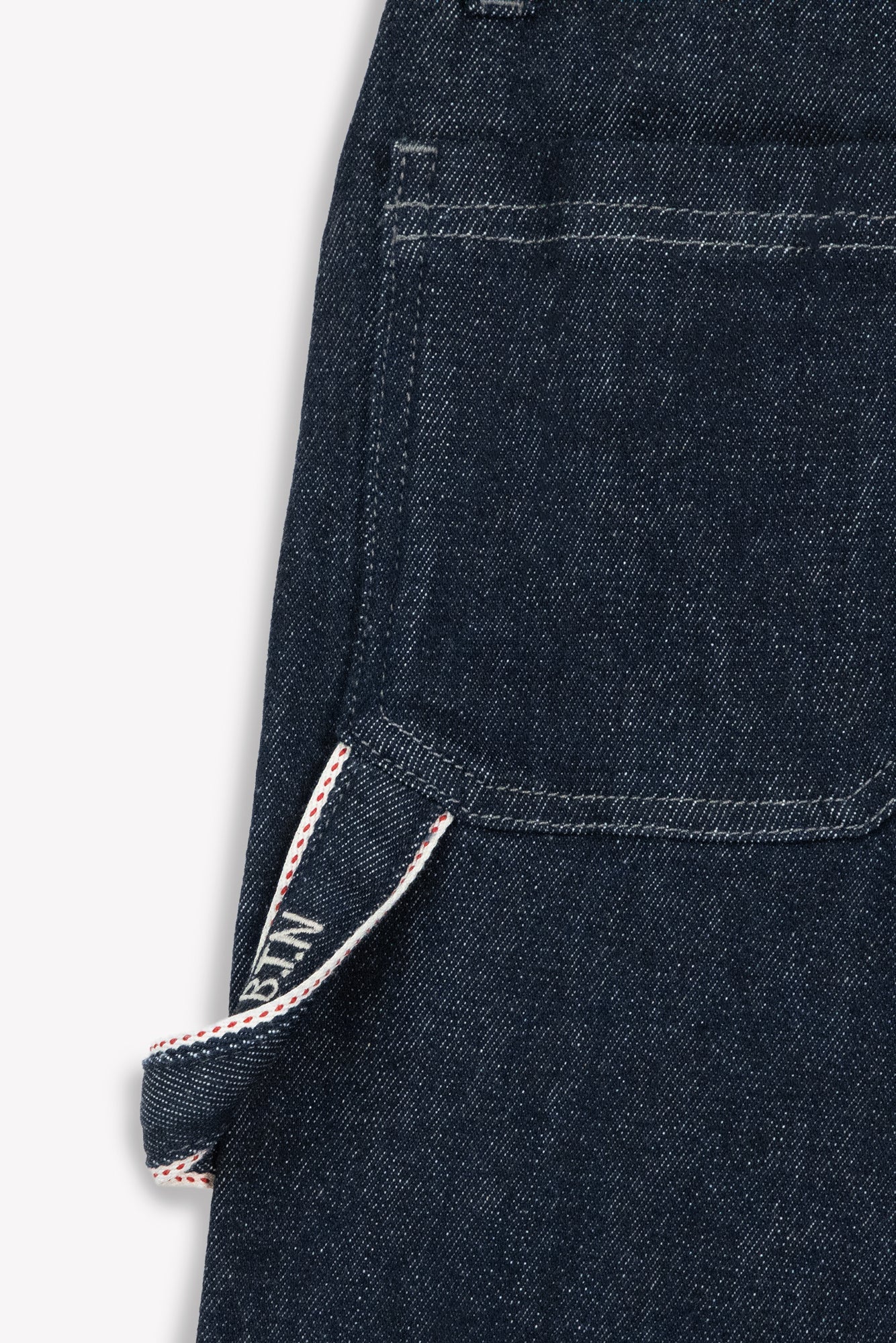 Denim poltron - Denim coeur van BONTON | Kids Conceptstore Le Fanfare