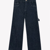 Denim poltron - Denim coeur van BONTON | Kids Conceptstore Le Fanfare