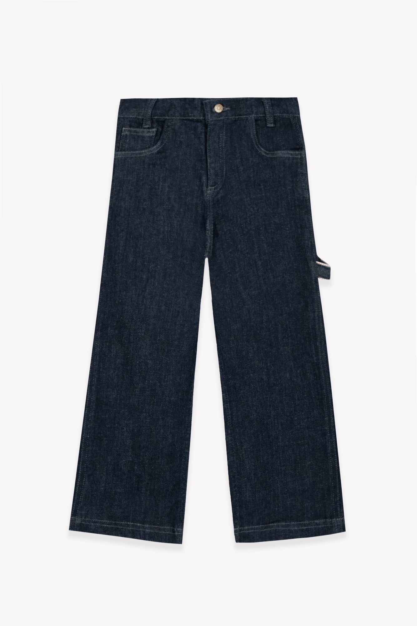 Denim poltron - Denim coeur van BONTON | Kids Conceptstore Le Fanfare
