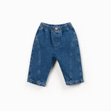 Denim trousers - Blue denim van Play Up | Kids Conceptstore Le Fanfare