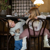 Denn Merino Wool Sweater Dog van Donsje Amsterdam | Kids Conceptstore Le Fanfare