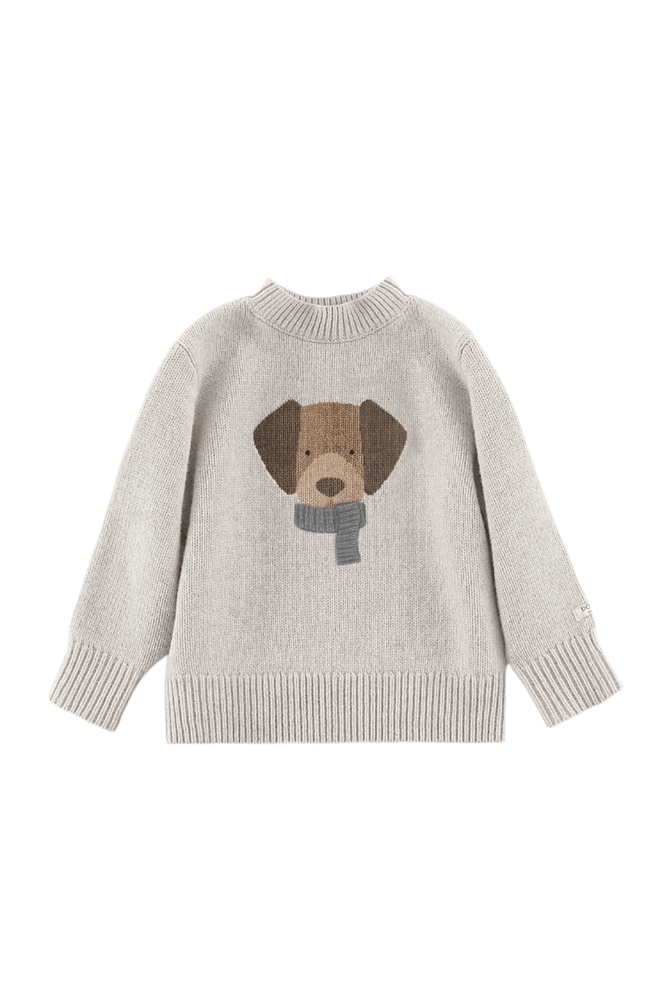 Denn Merino Wool Sweater Dog van Donsje Amsterdam | Kids Conceptstore Le Fanfare