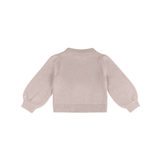 Denna Merino Wool Sweater | Cat - Ash Rose Melange van Donsje Amsterdam | Kids Conceptstore Le Fanfare