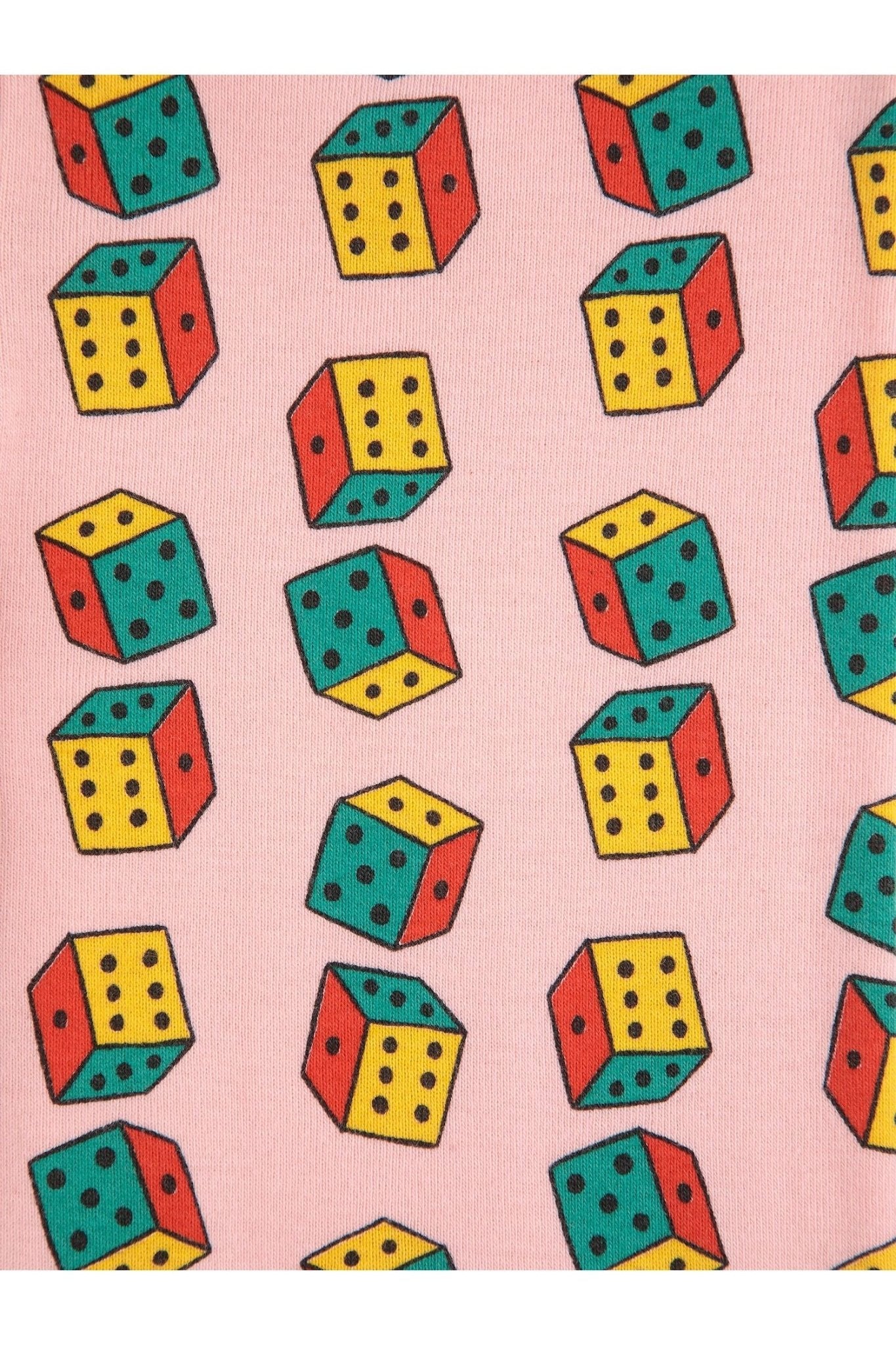 Dices All Over Leggings - Pink van Bobo Choses | Kids Conceptstore Le Fanfare
