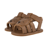 Diedan Bear Cognac Classic Leather van Donsje Amsterdam | Kids Conceptstore Le Fanfare