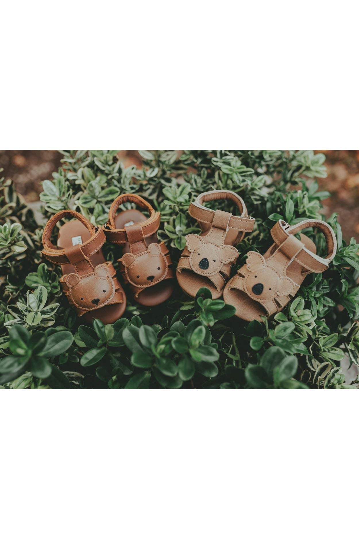 Diedan Bear Cognac Classic Leather van Donsje Amsterdam | Kids Conceptstore Le Fanfare