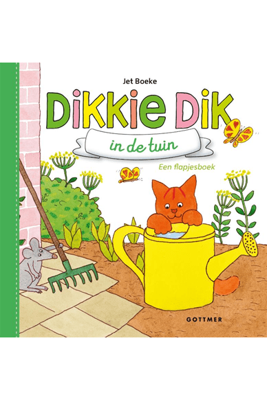 Dikkie Dik in de tuin - flapjesboek van Gottmer | Kids Conceptstore Le Fanfare