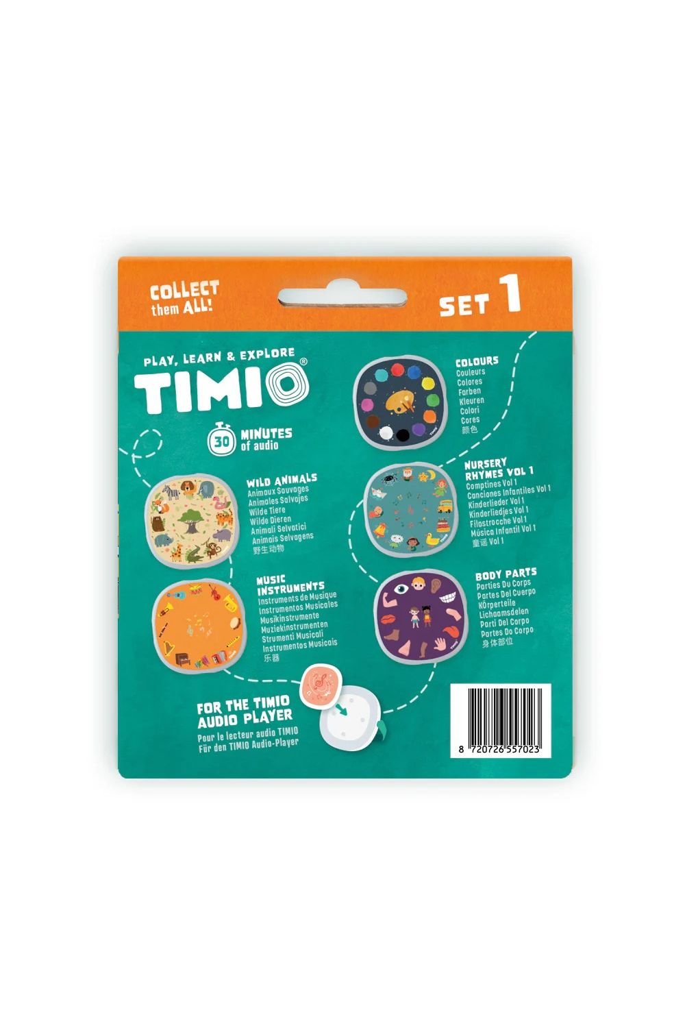 Disc Pack Set 1 van Timio | Kids Conceptstore Le Fanfare
