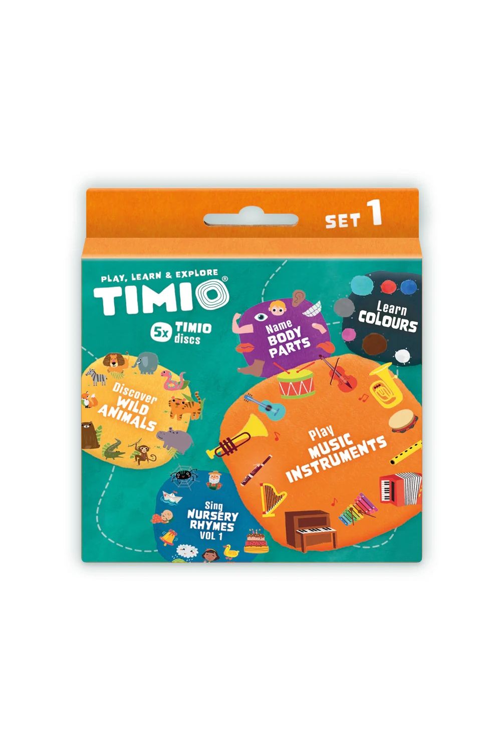 Disc Pack Set 1 van Timio | Kids Conceptstore Le Fanfare