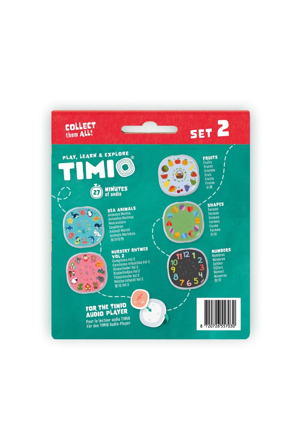 Disc Pack Set 2 van Timio | Kids Conceptstore Le Fanfare