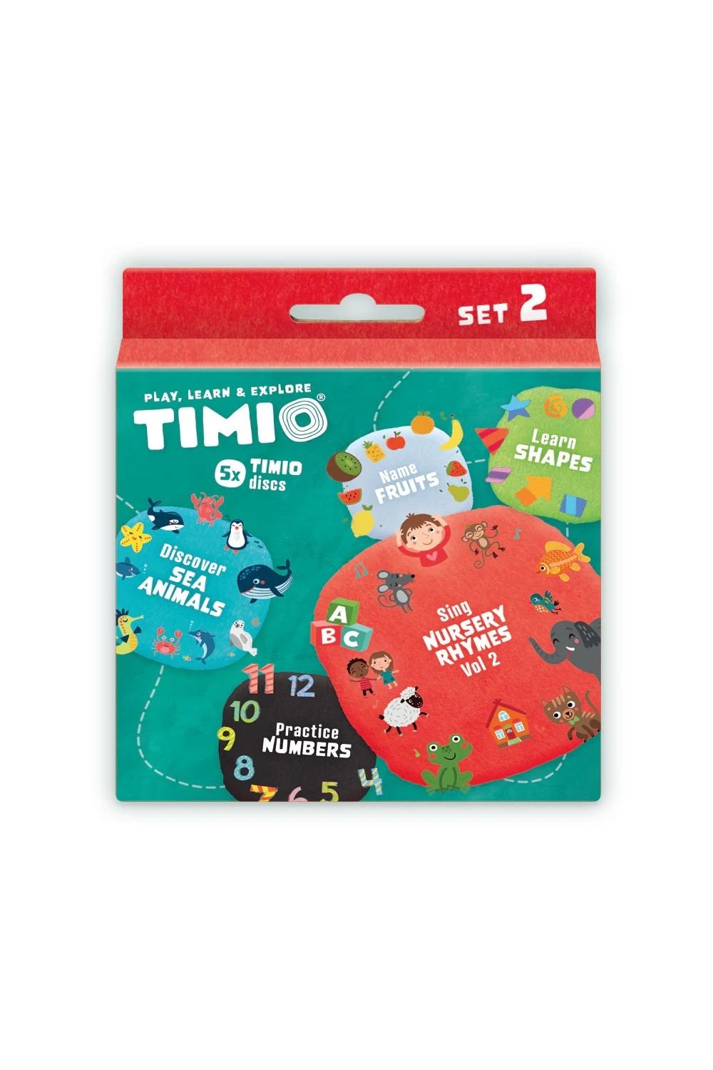Disc Pack Set 2 van Timio | Kids Conceptstore Le Fanfare