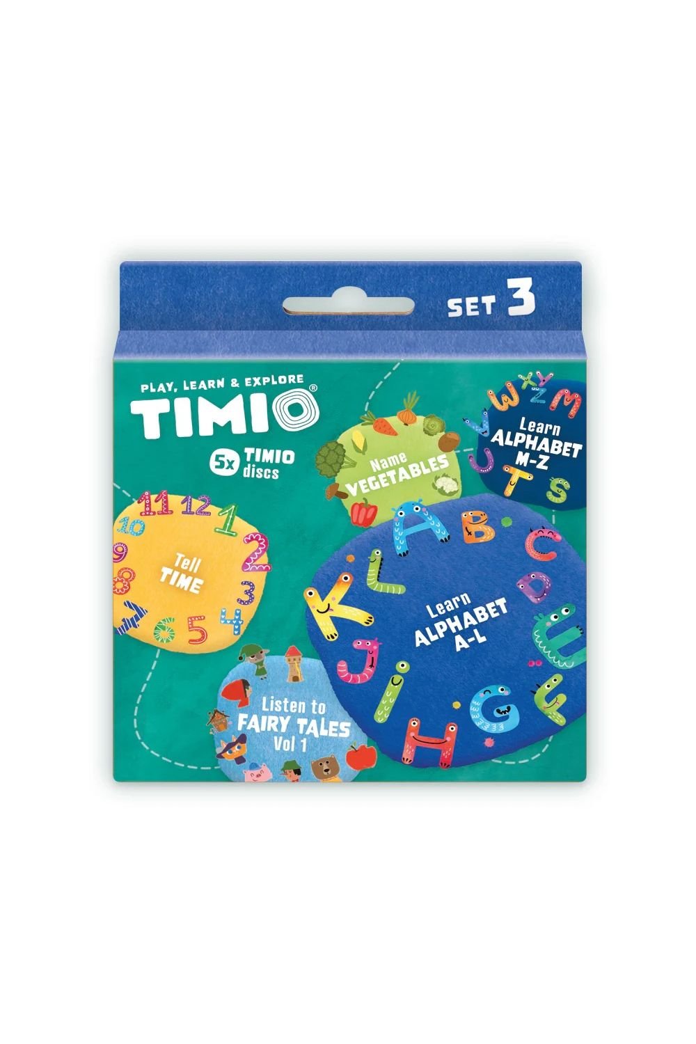 Disc Pack Set 3 van Timio | Kids Conceptstore Le Fanfare