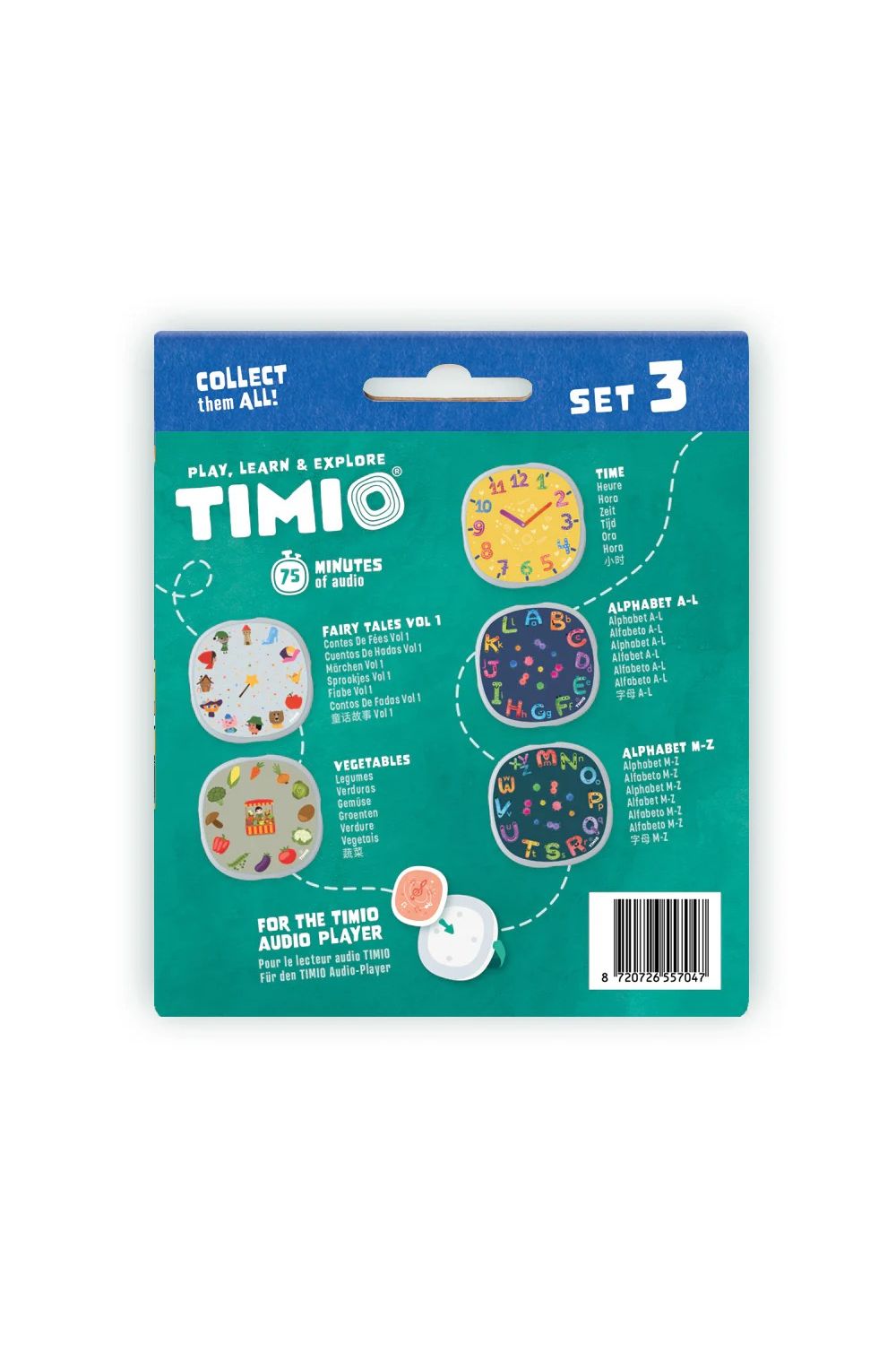 Disc Pack Set 3 van Timio | Kids Conceptstore Le Fanfare