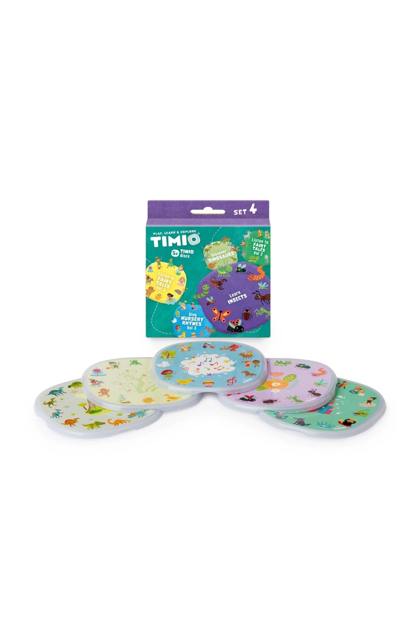 Disc Pack Set 4 van Timio | Kids Conceptstore Le Fanfare