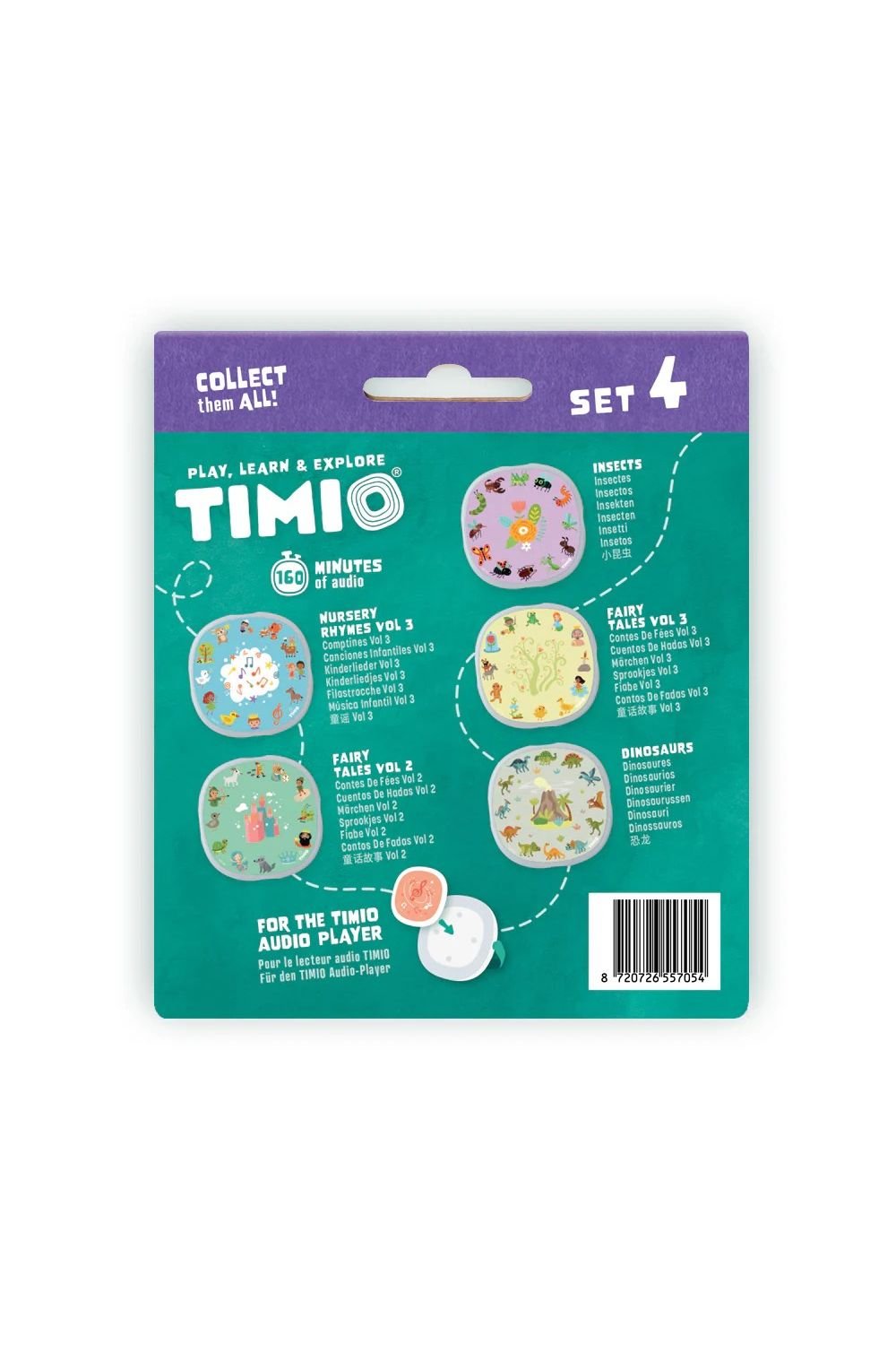 Disc Pack Set 4 van Timio | Kids Conceptstore Le Fanfare