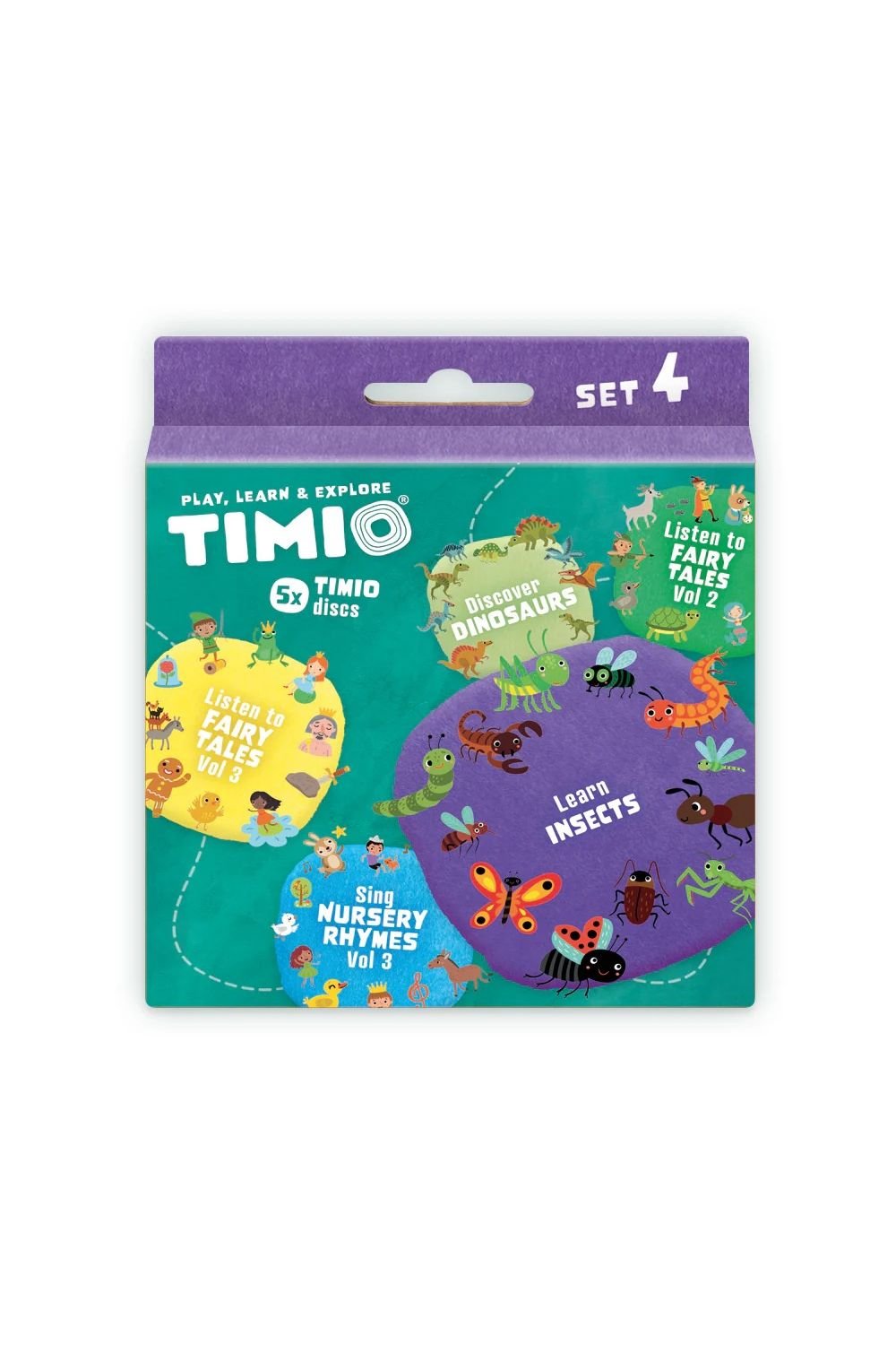 Disc Pack Set 4 van Timio | Kids Conceptstore Le Fanfare