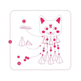 DIY mobiel katten van Djeco | Kids Conceptstore Le Fanfare