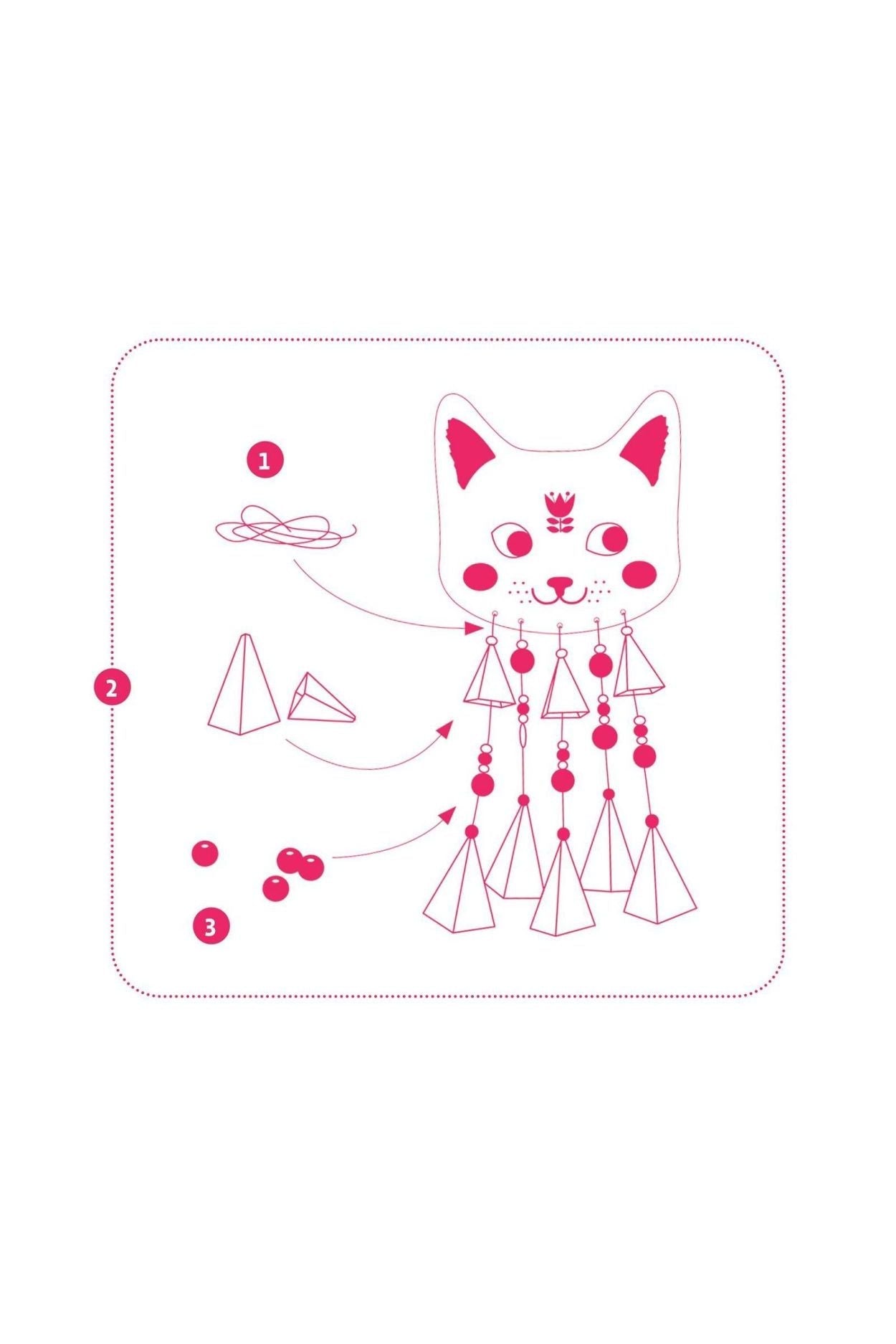 DIY mobiel katten van Djeco | Kids Conceptstore Le Fanfare