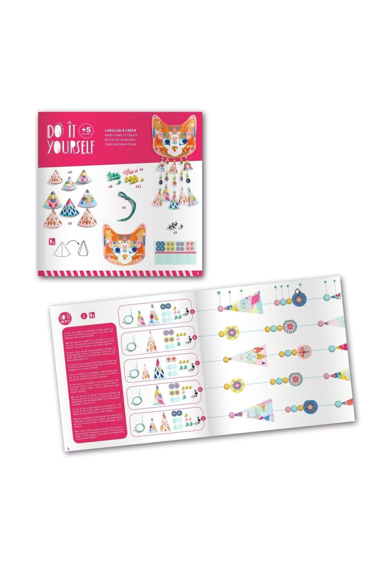 DIY mobiel katten van Djeco | Kids Conceptstore Le Fanfare