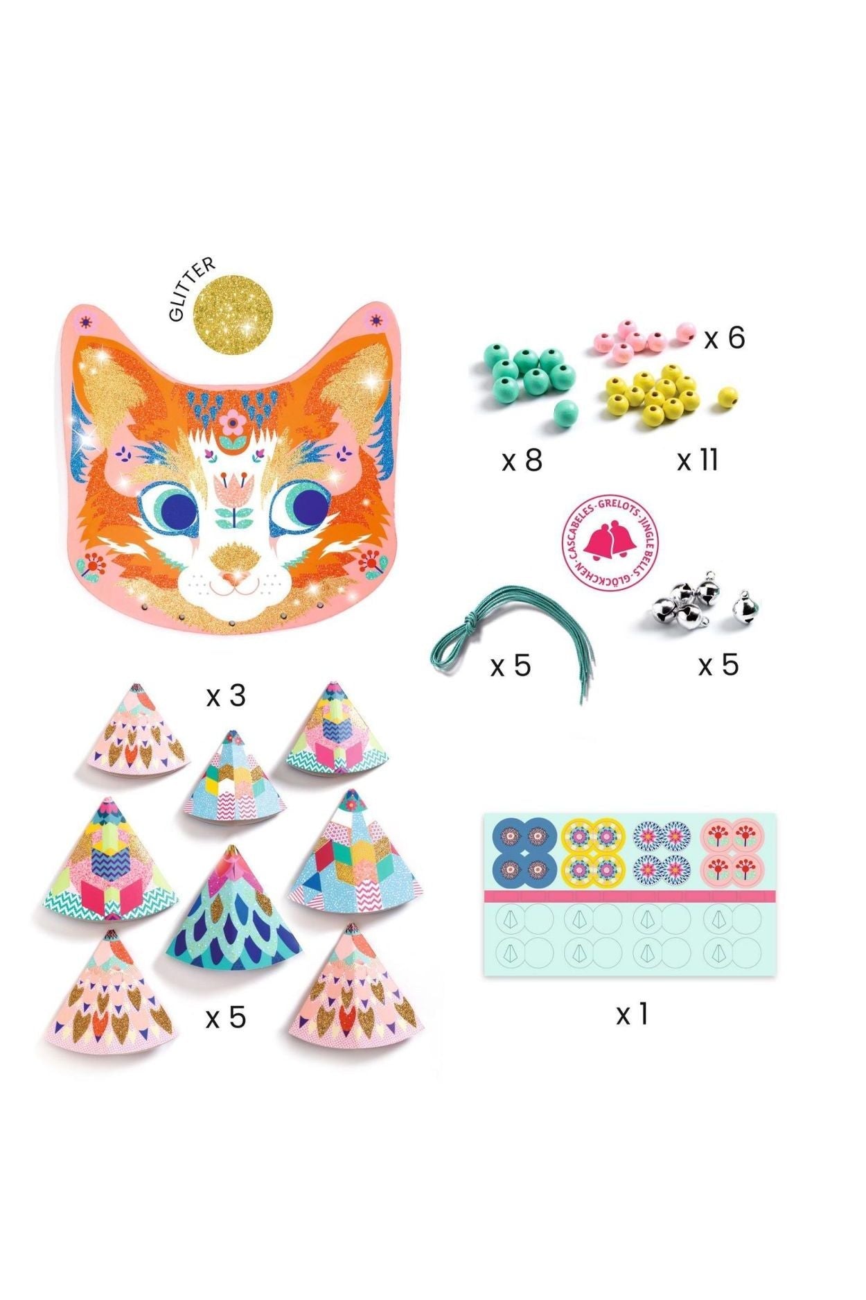 DIY mobiel katten van Djeco | Kids Conceptstore Le Fanfare