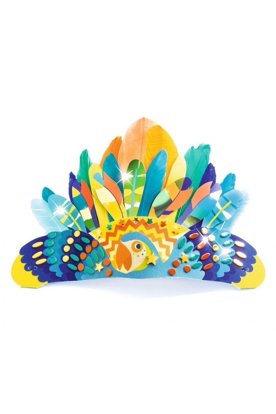 DIY Tropische hoofdtooi Rio van Djeco | Kids Conceptstore Le Fanfare