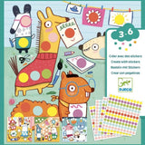 Creatief met ronde stickers
