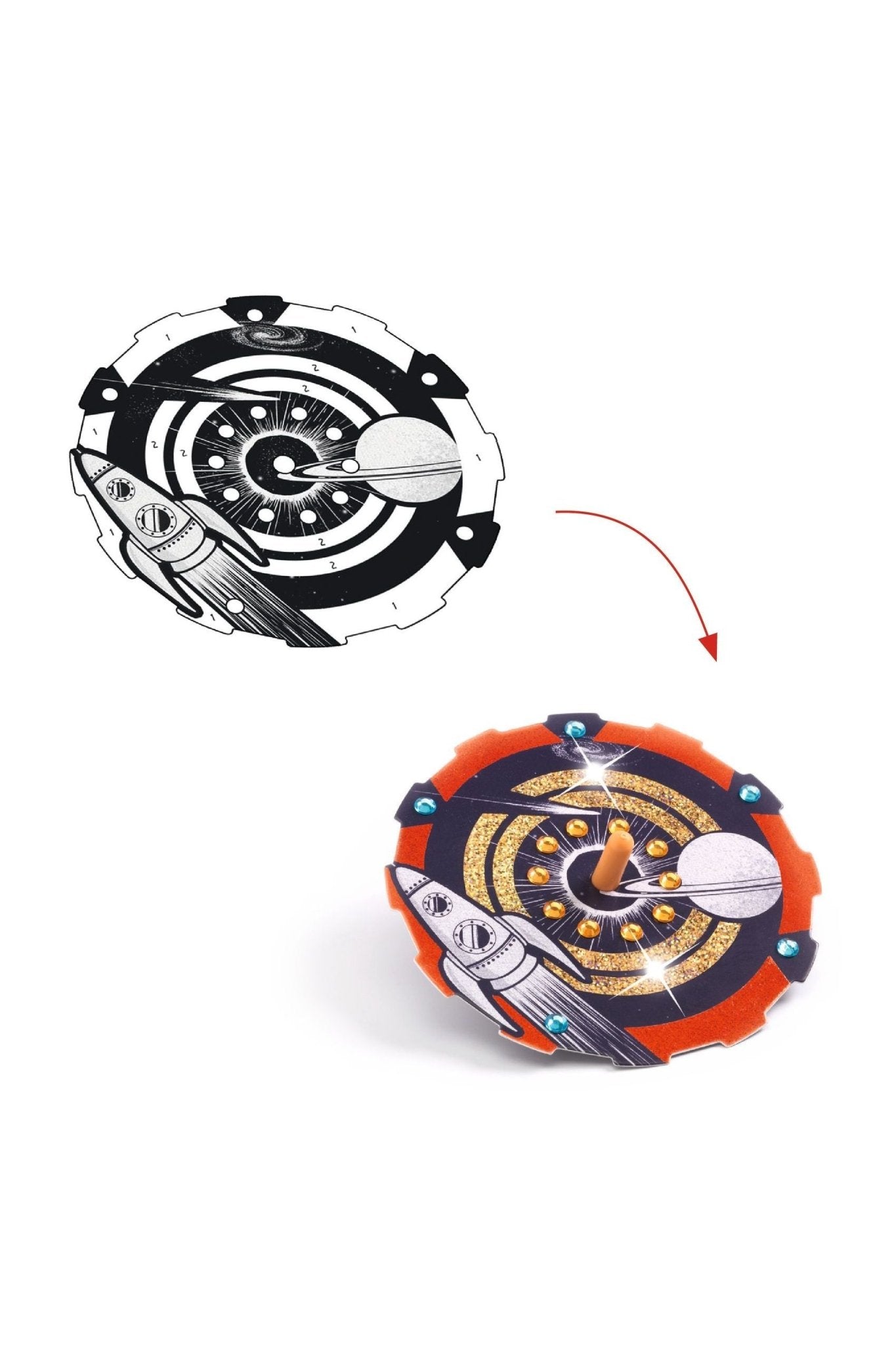 Do It Yourself - Hypnotiserende kosmos van Djeco | Kids Conceptstore Le Fanfare
