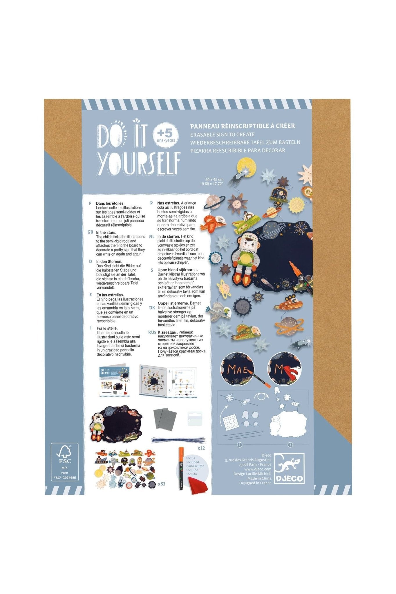 Do it Yourself - In de sterren van Djeco | Kids Conceptstore Le Fanfare