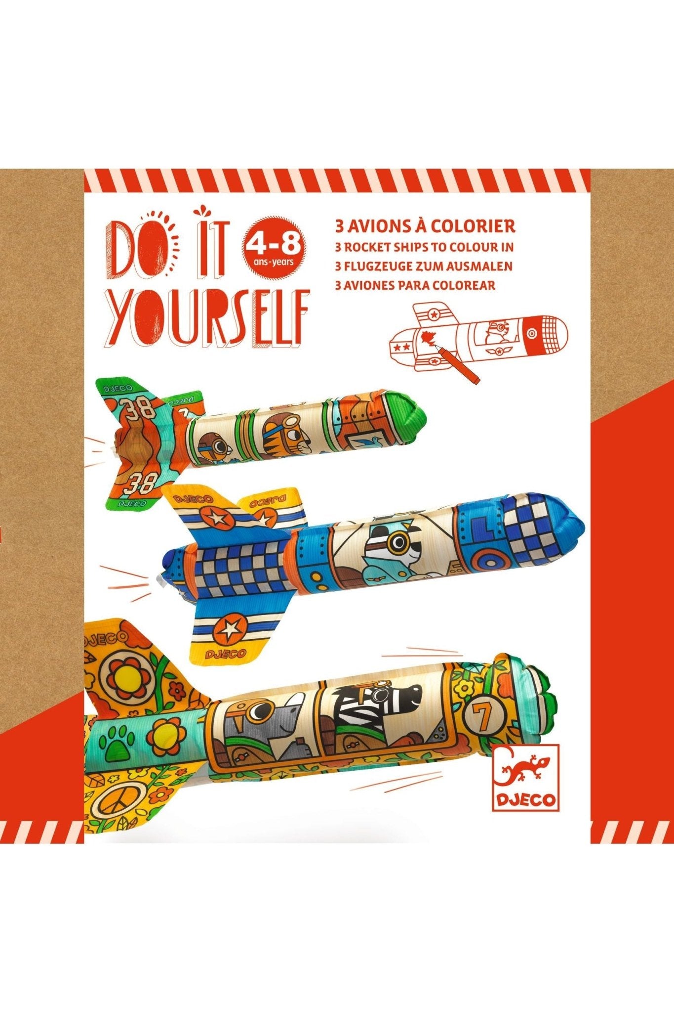 Do it Yourself - In het luchtruim van Djeco | Kids Conceptstore Le Fanfare