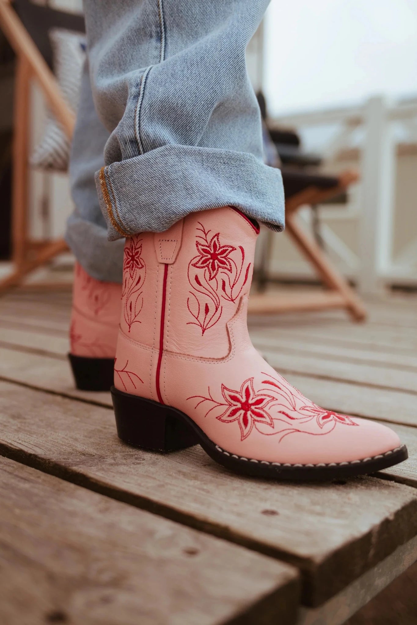 Dolly Pink Cowboyboots van Bootstock | Kids Conceptstore Le Fanfare