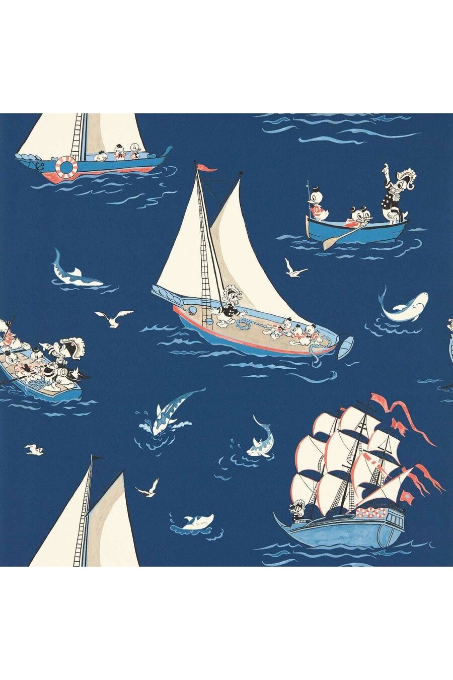 Donald Nautical - Night Fishing van Disney Home x Sanderson | Kids Conceptstore Le Fanfare