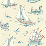 Donald Nautical - Sea Salt van Disney Home x Sanderson | Kids Conceptstore Le Fanfare