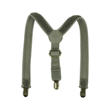 Donsje Bay Suspenders Stone Curly Faux Fur van Donsje Amsterdam | Kids Conceptstore Le Fanfare