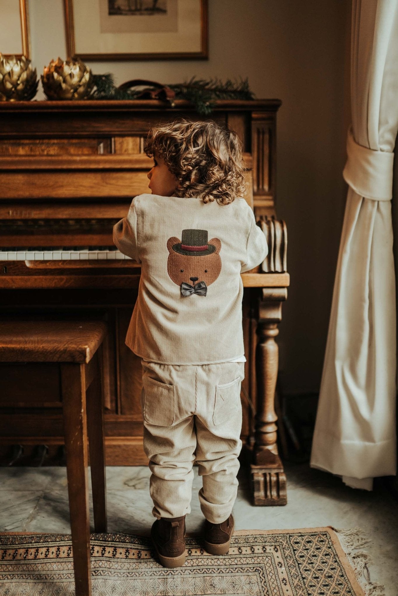 Donsje Braas Blazer Bear Biscotti van Donsje Amsterdam | Kids Conceptstore Le Fanfare