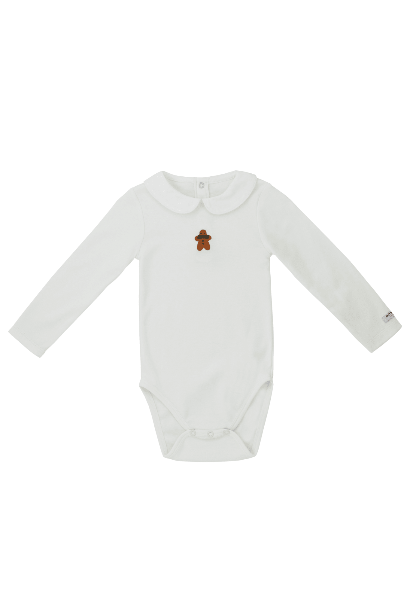 Donsje Kris Bodysuit Gingerbread Off White van Donsje Amsterdam | Kids Conceptstore Le Fanfare