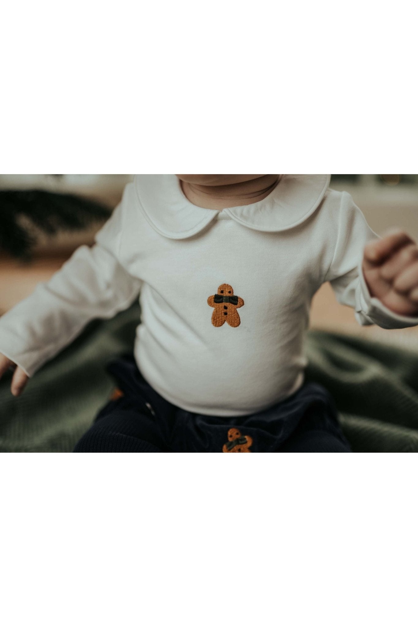 Donsje Kris Bodysuit Gingerbread Off White van Donsje Amsterdam | Kids Conceptstore Le Fanfare