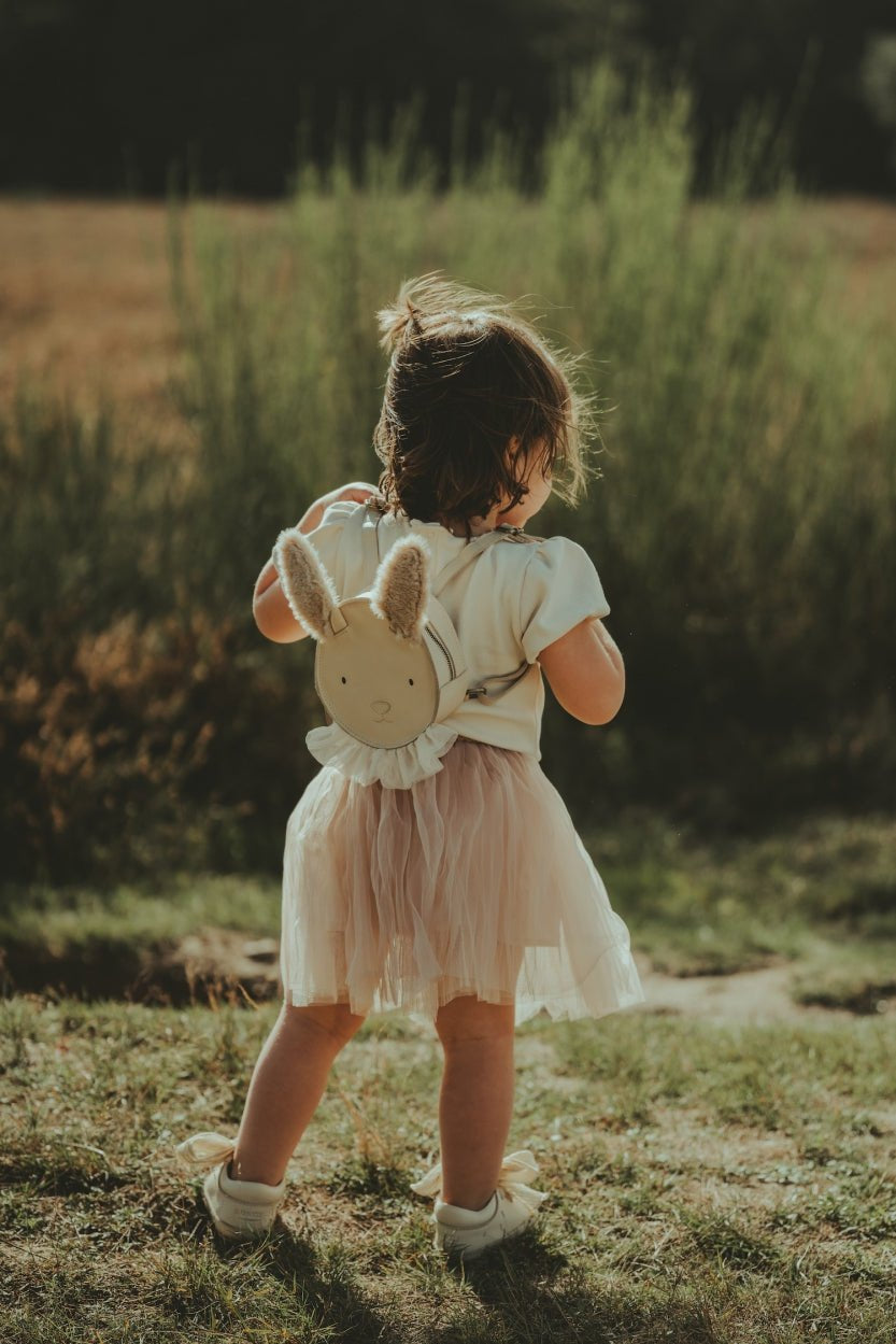 Donsje Kya Skirt Lavender Brown van Donsje Amsterdam | Kids Conceptstore Le Fanfare