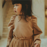Donsje Minee Top Hazelnut van Donsje Amsterdam | Kids Conceptstore Le Fanfare