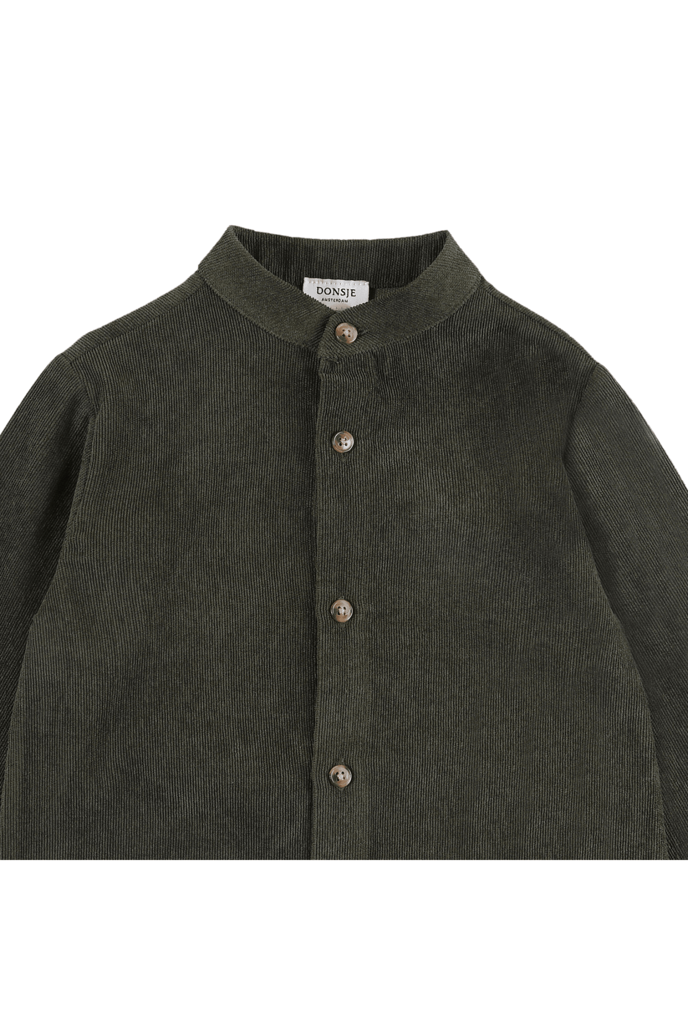 Donsje Nitou Shirt Forest Green van Donsje Amsterdam | Kids Conceptstore Le Fanfare